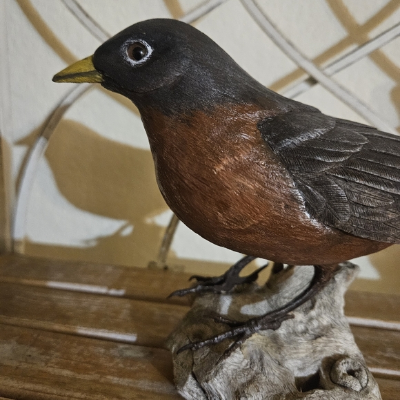 One of a kind wood carving by Barbara Remington Johnson - Picture 9 of 14